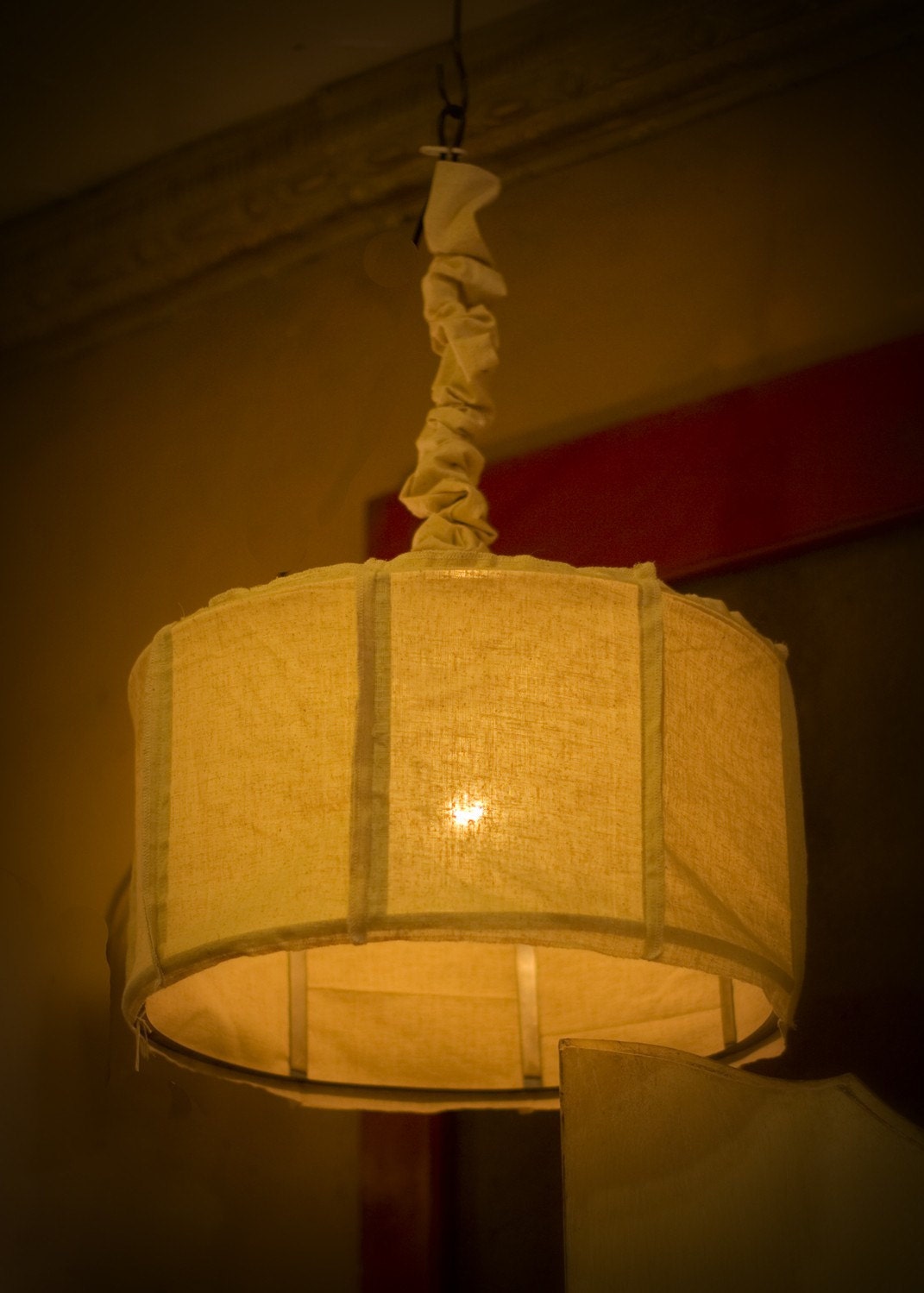 Muslin Patchwork Chandelier