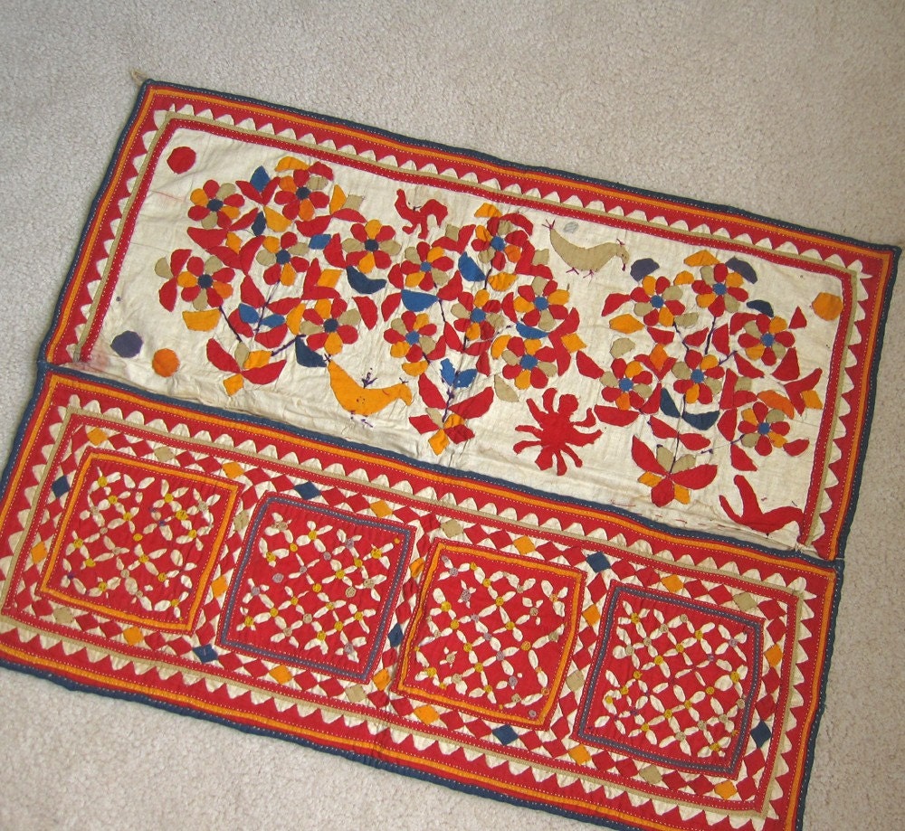 Antique Folk Art Textile 21