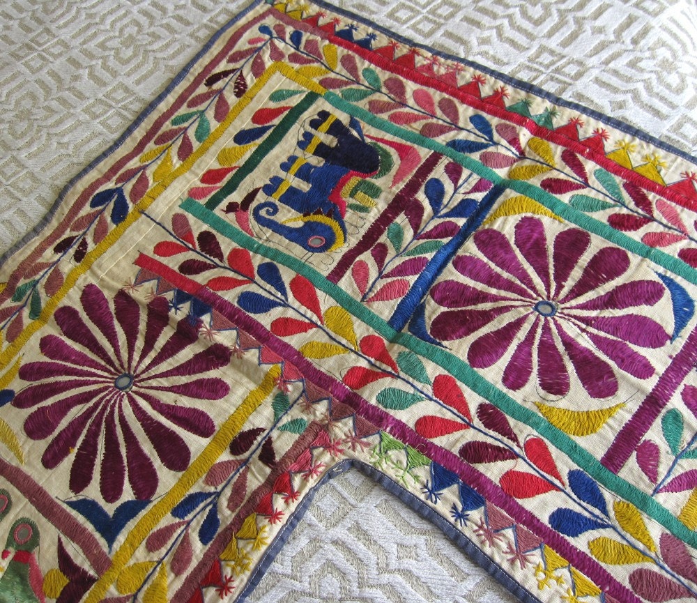 Antique Embroidery, Textile 9