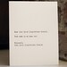 dear john jacob jingleheimer schmidt. letterpress card