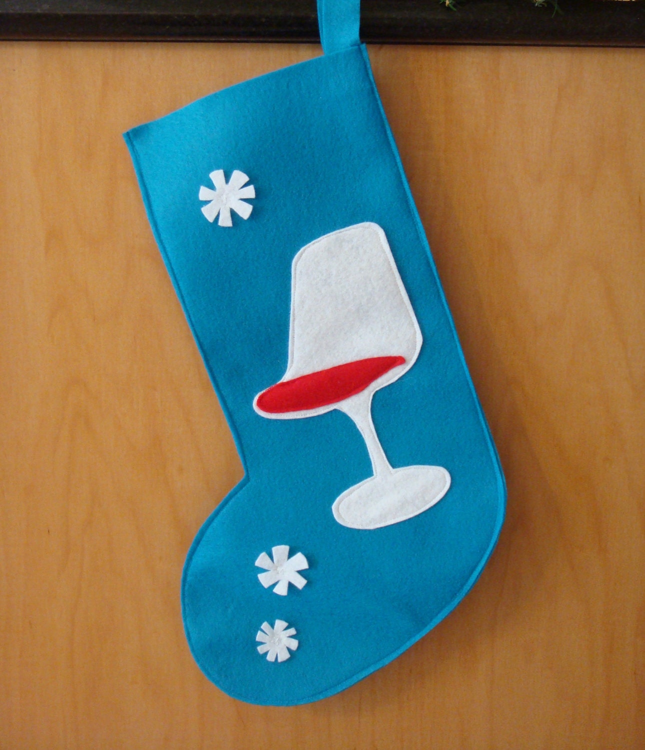 Items similar to Christmas Stocking Mid Century Modern Furniture