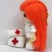 Instant Download PDF Crochet Pattern Nurse Jazzy - ENGLISH Instructions