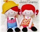 Doll PATTERN PDF, Instant Download Boy or Girl, Softie, Toy, Plush, Rag Doll, Cloth Doll Pattern, Digital Download
