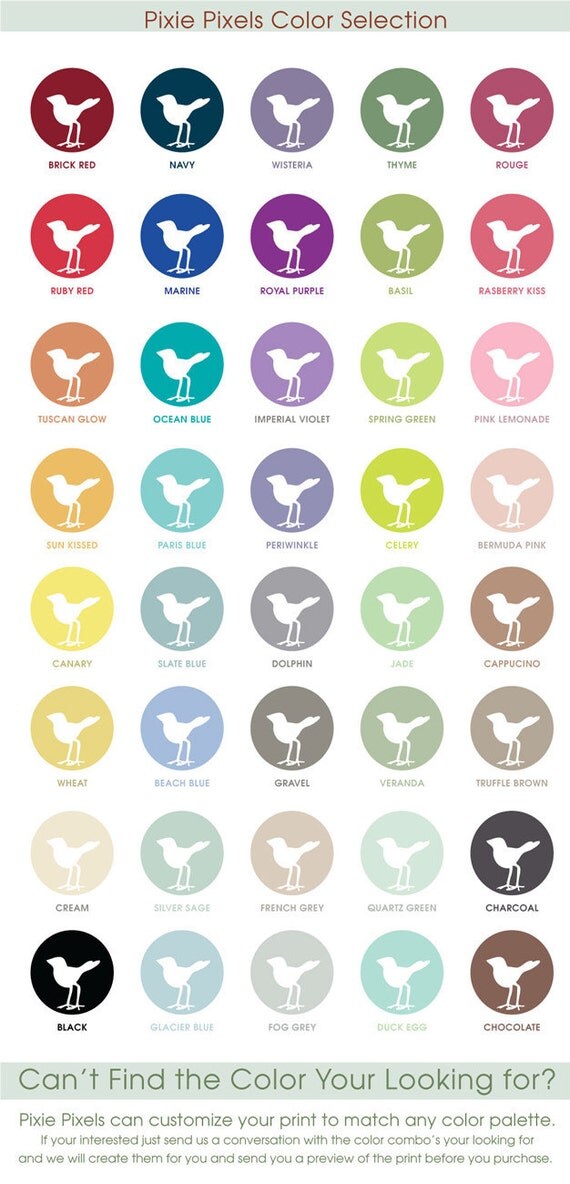 Modern Pattern Prints (Series B) Set of 9 - 8x10 Art Prints (Featured in Assorted Colors)