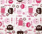 Strawberry Ooga Booga Polyester PUL Diaper Cut 18 in X 20 in