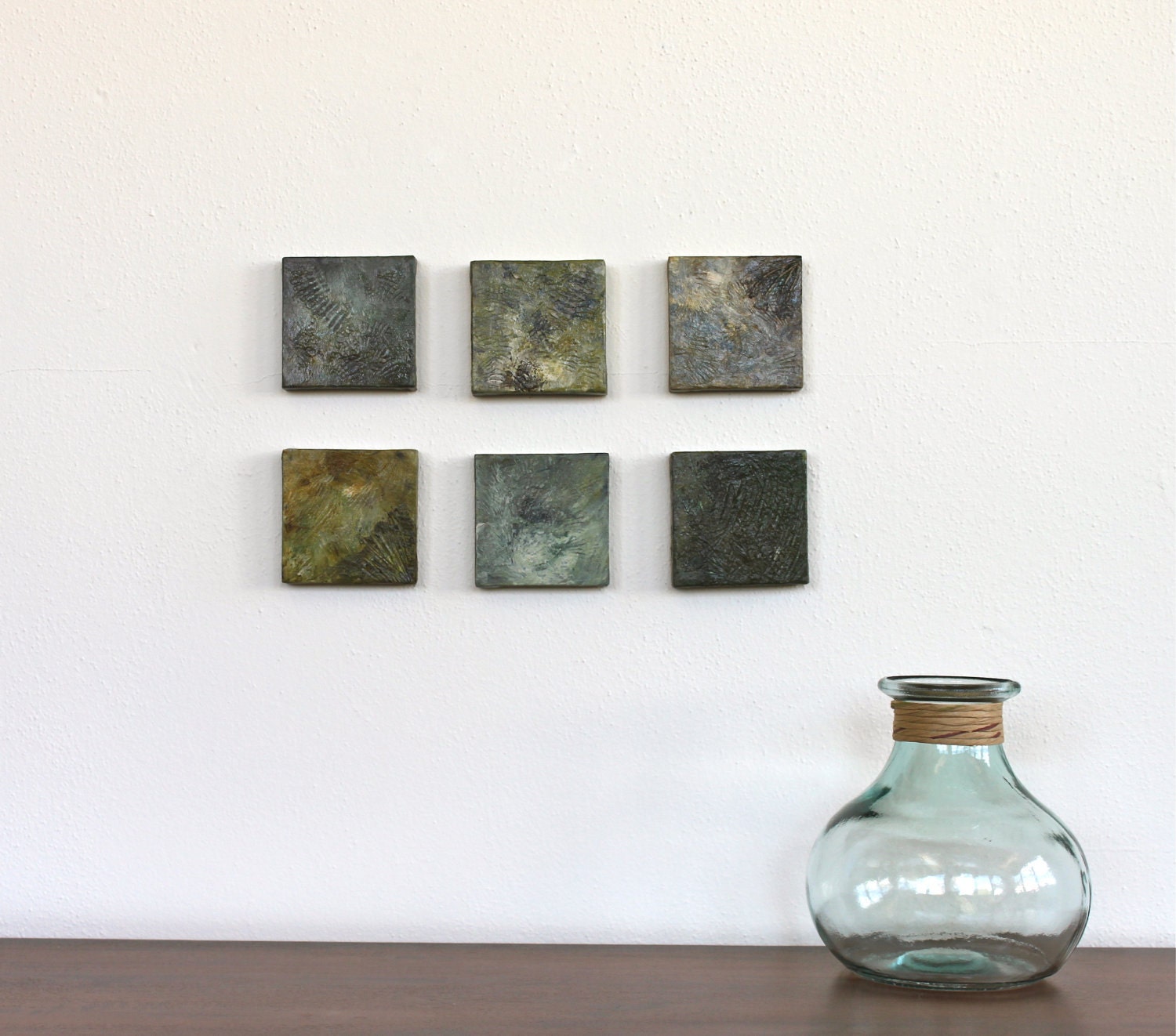 green brown stone paintings on canvas earthy rustic