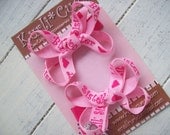 Itty Bitty Hair Bows - Big Sis and Lil Sis - Pinks