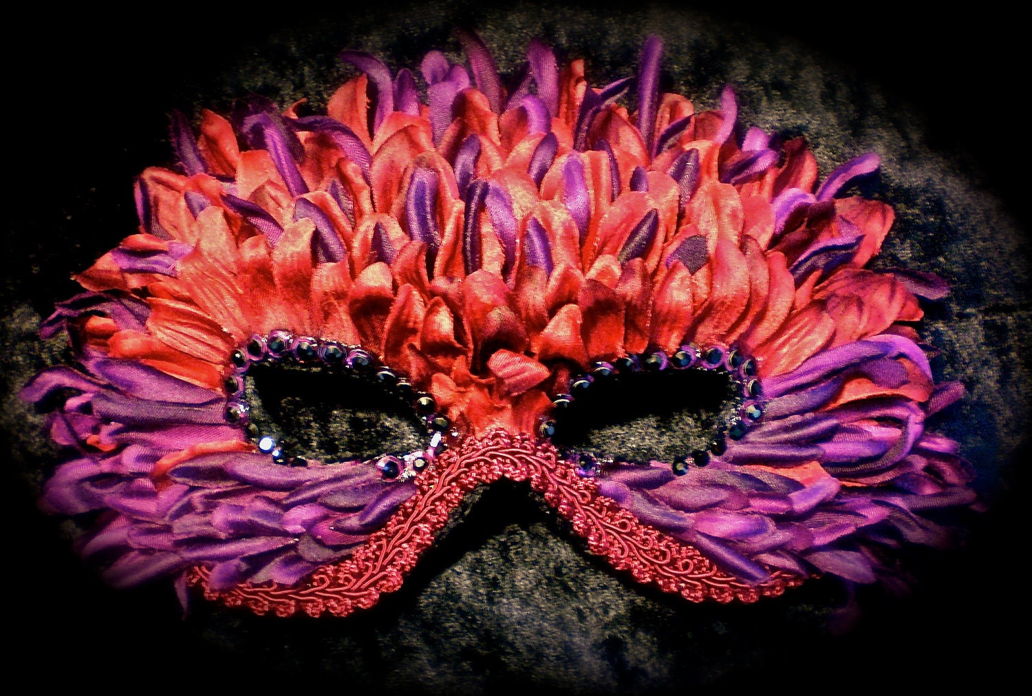 Mardi Gras Masquerade Mask- Mephistofeles