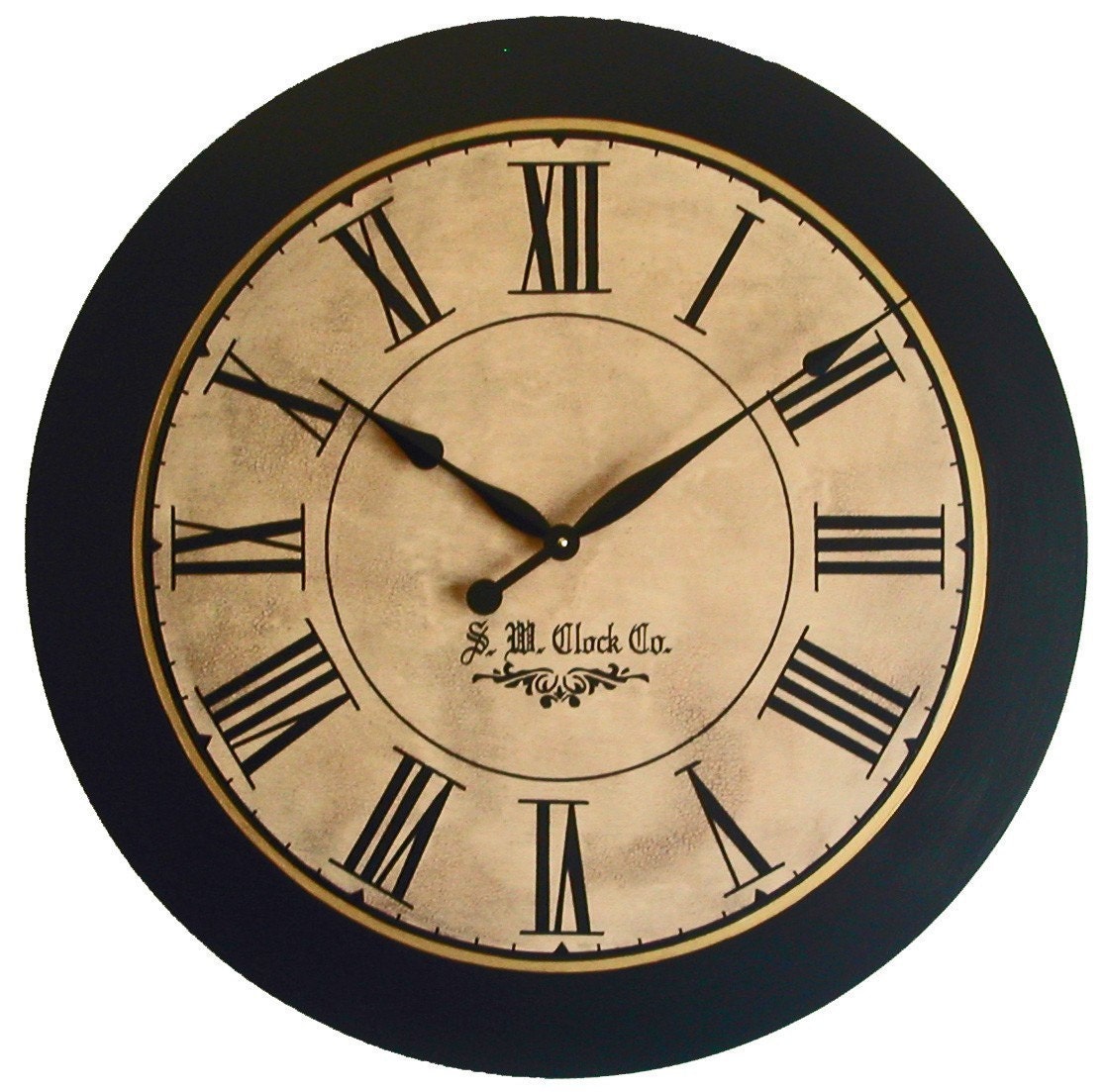 Large Wall Clock 30 inch Lexington Antique Style by Klocktime