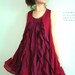 Be cheery with Vermilion Dress Scarlet Pleats