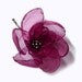 romantic cherry ruby rose blossom flower bobby pin