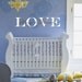 Vinyl Lettering Wall Decal - Love always and  forever - 2 colors - 1214