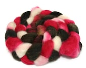 Pump It Up - hand dyed Superwash BFL roving