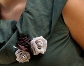 Forest Pixie  Fitted Top with Hooded Cowl ---Made to Measurements in Any Color