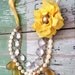 Sunshine Droplets Statement Necklace