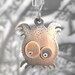 don't ruffle my feathers owl necklace