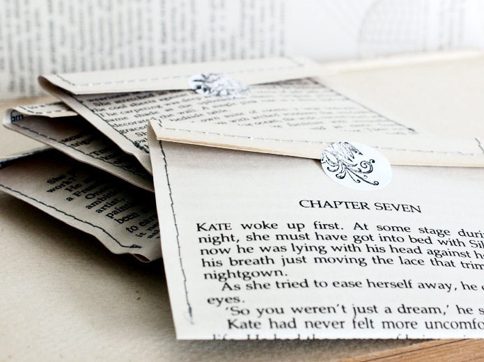 Wedding confetti - recycled romance novel confetti