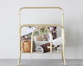 bamboo styled magazine rack