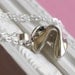 Sterling Silver Fortune Cookie Necklace - Locket Style, Holds a Personalized Message