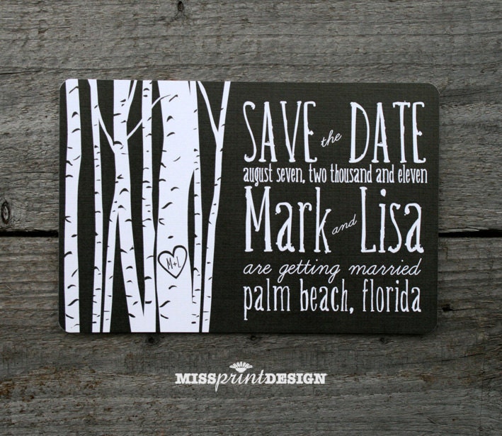 Walking in the Woods SAVE THE DATE
