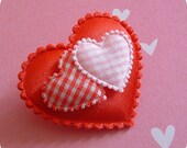 be mine valentine heart pin