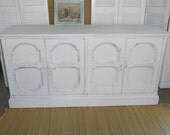 Credenza California Contemporary Vintage Poppy Cottage Custom PAINT to Order Flat Screen TV