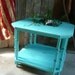 Turquoise Coffee Table.Vintage