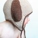 Doggy Earflap Crochet Hat Pattern (Permission to sell all finished products)