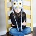 Owl Earflap Hat Pattern (Permission to sell all finished products)