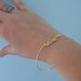 Love Bracelet, All You Need is LOVE Bangle Bracelet, Gold Love Jewelry, Bridesmaid Gift Idea, Bridesmaid Gift Sets, Gold Love Charm Bracelet