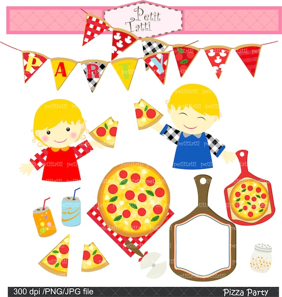 free pizza party clipart - photo #32