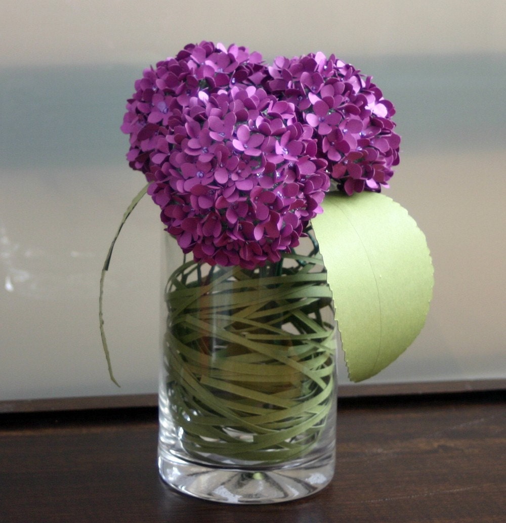 Hydrangea in Vase
