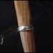 RESERVED for David Vintage 1968 Mens' 14 karat White Gold Wedding Band size 11