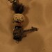 Little Baby Zombie Head Necklace - zombie necklace - zombie rocker