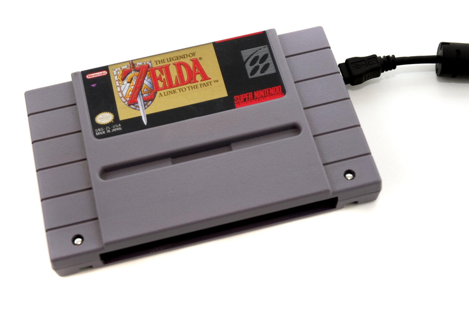Super NES Hard Drive - The Legend of Zelda  A Link to the Past - 1TB USB 3.0