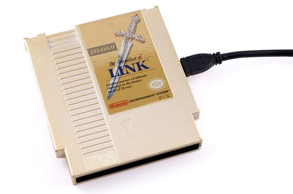 NES Hard Drive - The Legend of Zelda 2 The Adventure of Link - 1TB USB 3.0