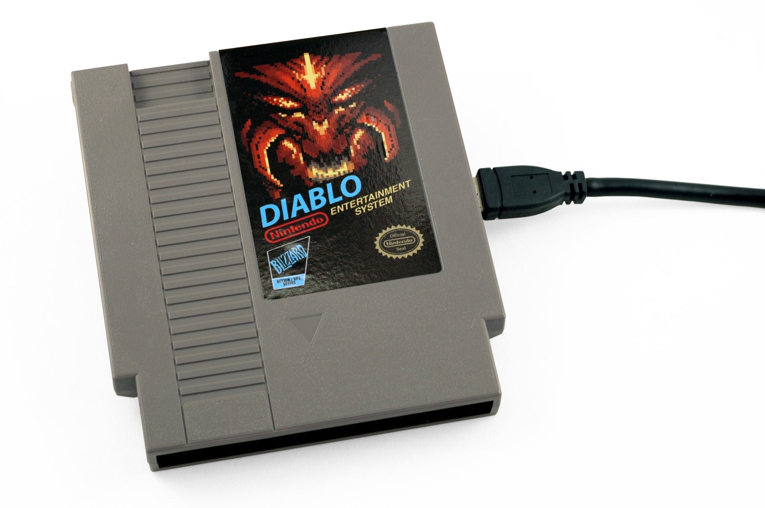 Limited Edition NES Hard Drive - Diablo - 1TB USB 3.0 - 72 Pins