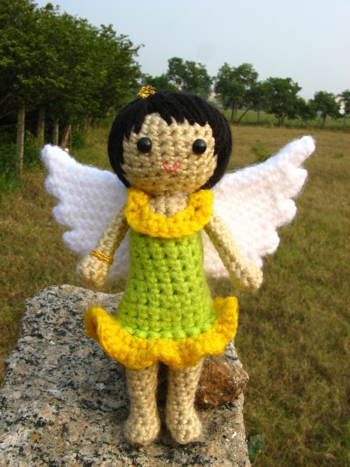 Amigurumi Garden Fairy Crochet pattern PDF childrens by ...