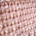 Smocked Gingham Pleated Bag- Vintage wool Fabric and Leather Strap