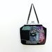 Not All Who Wander Are Lost - Vintage Sari Embroidery, Kiss-lock, Leather, Velvet