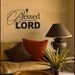 Scripture Wall Decal Blessed Be The Name of the Lord