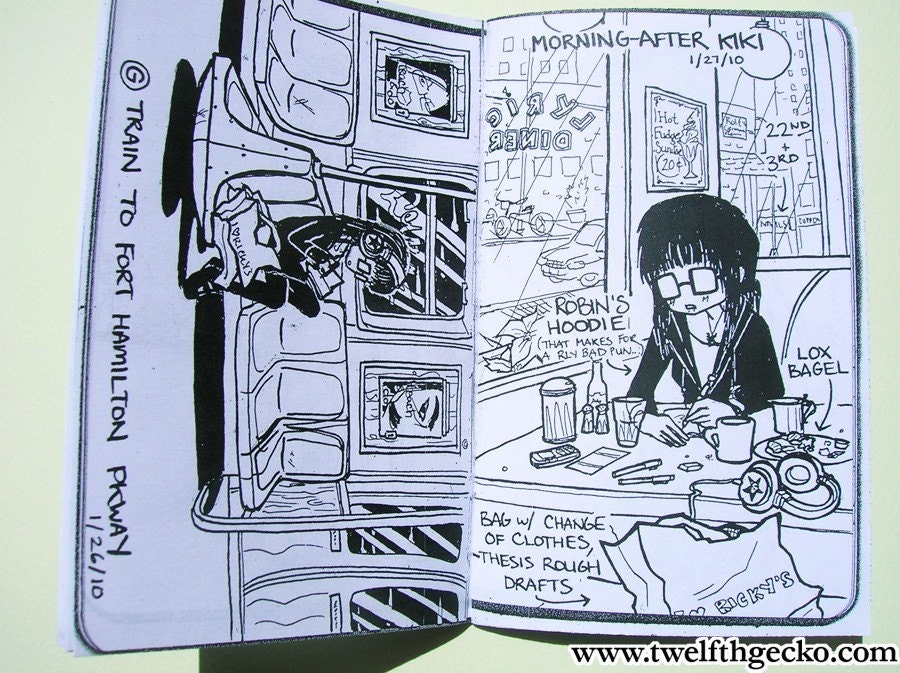 Kiki's Moleskine - Minicomic