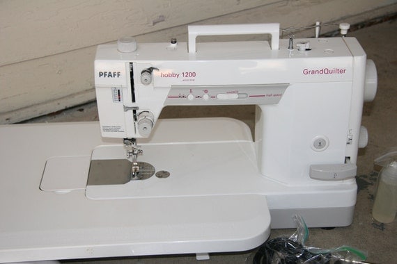 Pfaff Hobby 1200 Grand Quilter by cottontopfabrics on Etsy
