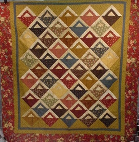 Twin Size Quilt Baskets of Flowers 15 No Sale Not Sure How Long