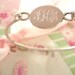 Engravable Round Child Baby Bangle