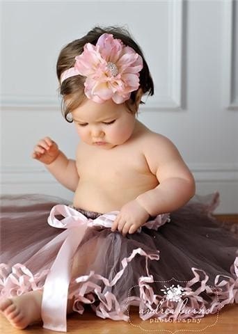 NEW COLOR...Market Pink and Cream Full Bloom Flower Headband with Extra Large Rhinestone Fashion center on Super Soft Thin Stretch Ballet Pink Headband TWO sizes available Baby Infant Toddler Tween Adult