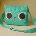 Minty Kitty shoulder bag
