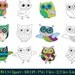 OWLS a digital collection for personal and small-scale commercial use clip art