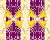 Unicorn Land in Grape from Pernilla's Journey by Tina Givens for Free Spirit Fabrics- Fat Quarter