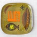 Large Square Enamel on Copper Plate by MIGUEL PINEDA